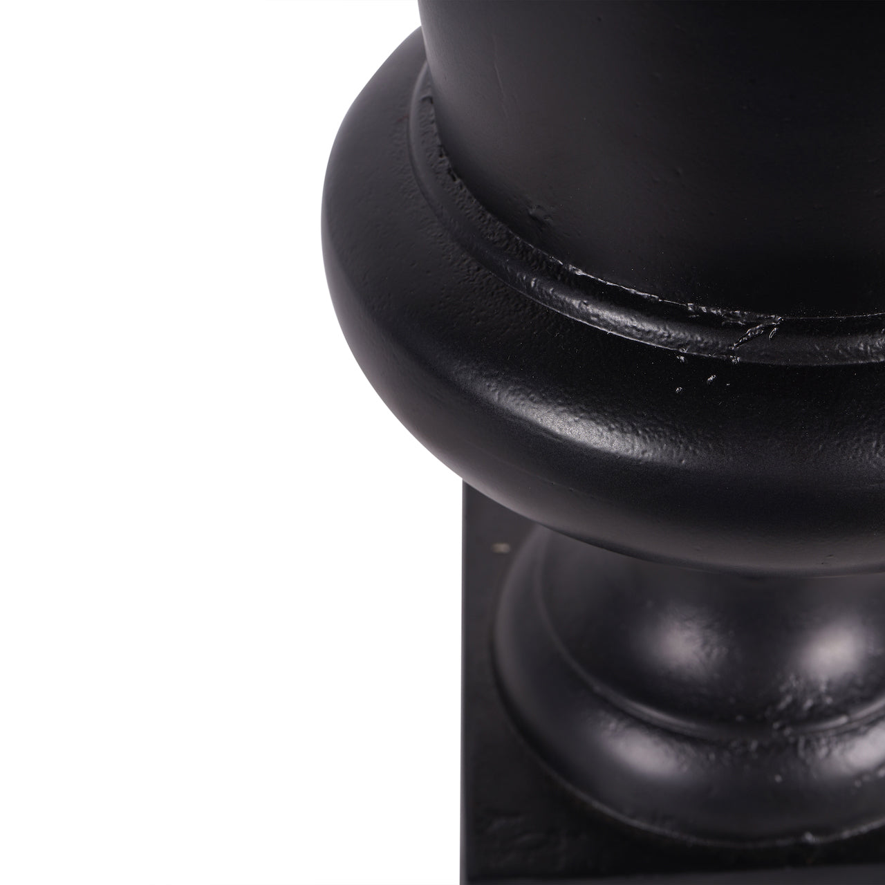 Buchan Black Aluminium Urn Vase